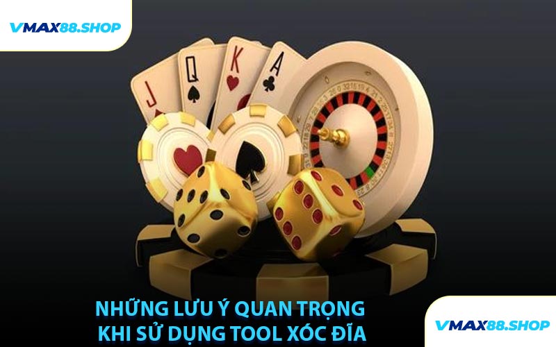 Những Lưu Ý Quan Trọng Khi Sử Dụng Tool Xóc Đĩa